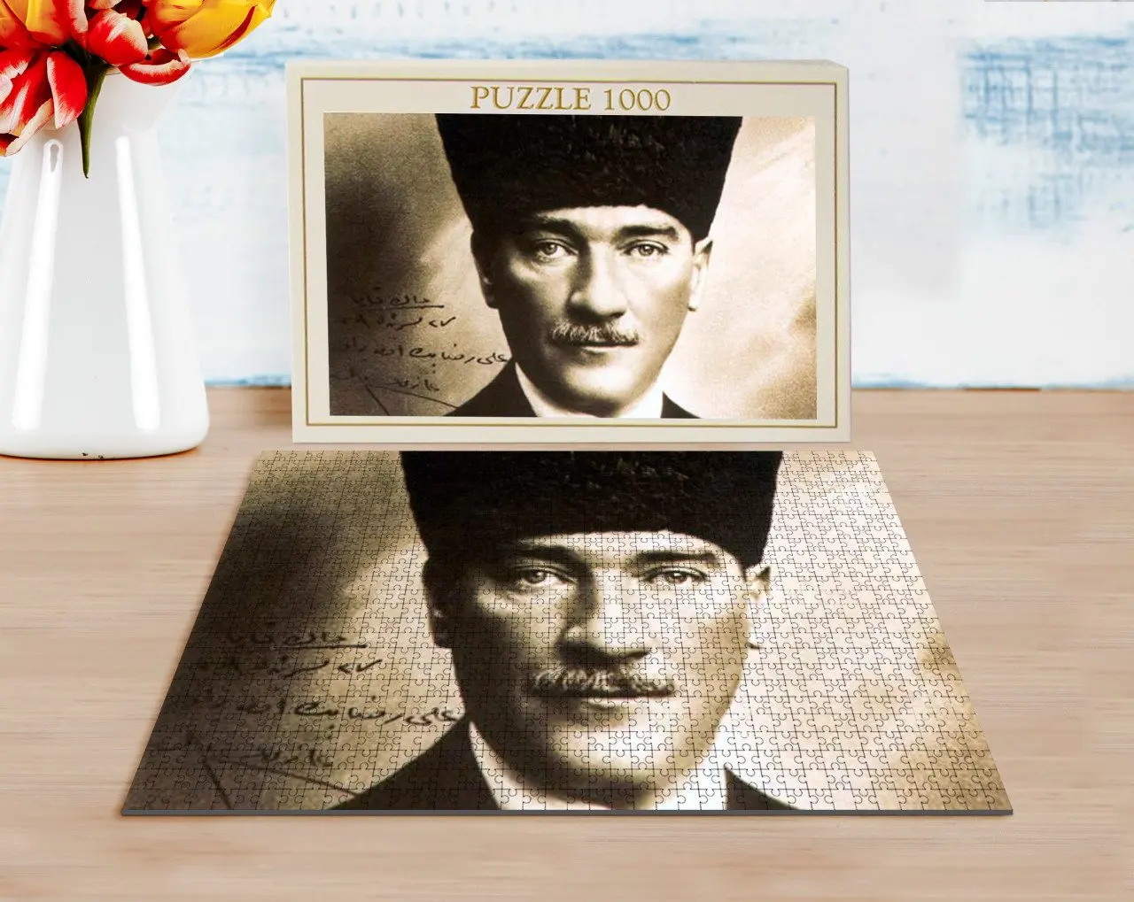

BK Home Ataturk разработан 1000 шт. Профессиональный пазл-3