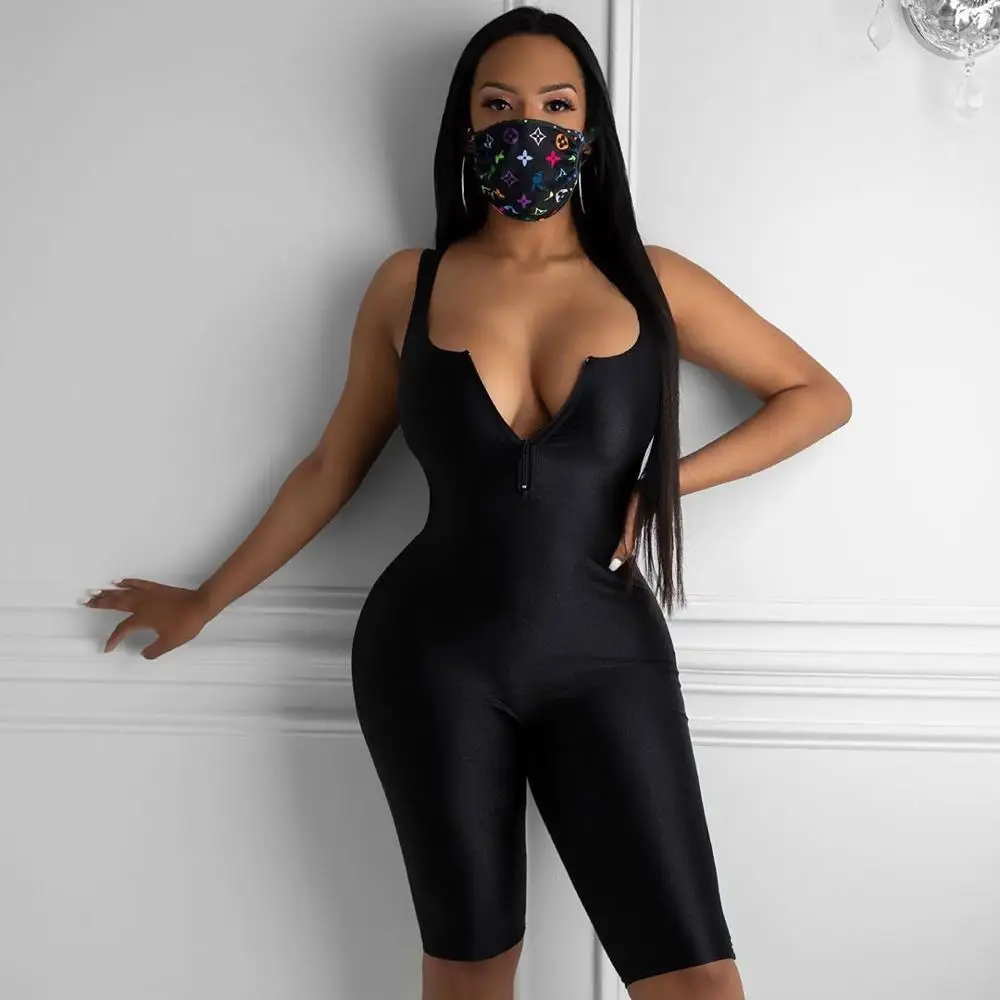 Женский комбинезон сексуальный летняя одежда байкерские шорты Клубные наряды