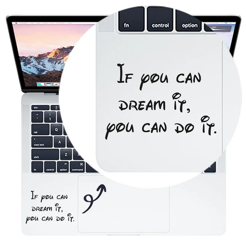 Наклейка на ноутбук наклейка для MacBook Air Pro 16 дюймов Retina 11 12 13 15 Mac HP 14 чехол