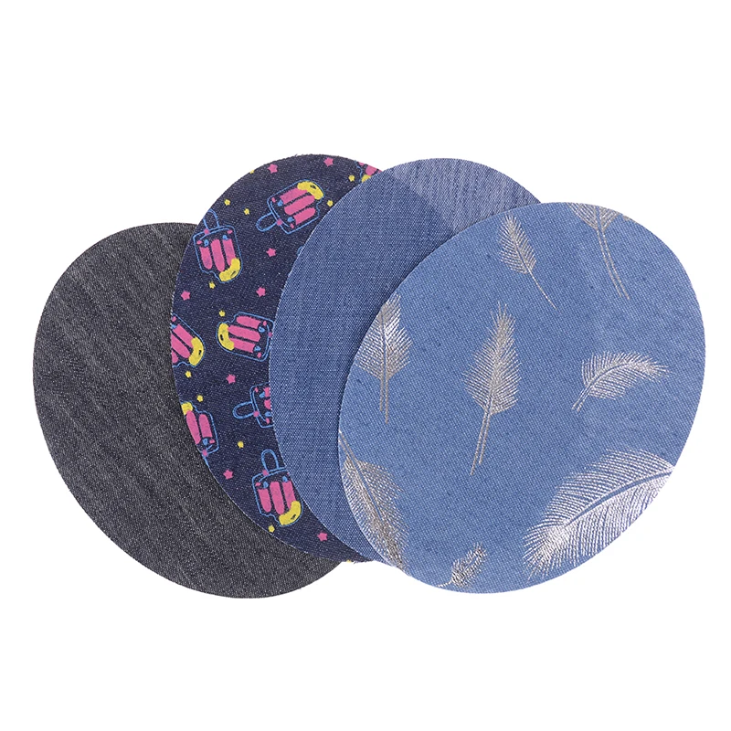 Накладки на джинсы накладки ремонт налокотники джинсовые одежду наклейки из