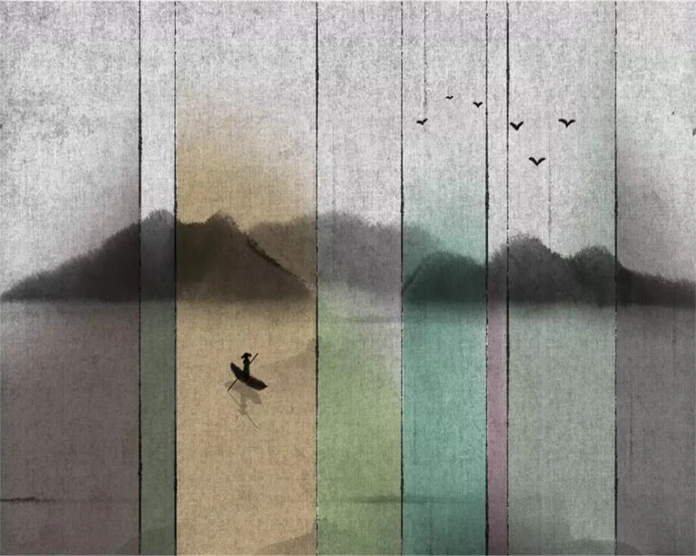 Обои на заказ 3D обои в скандинавском стиле для гостиницы фона телевизора