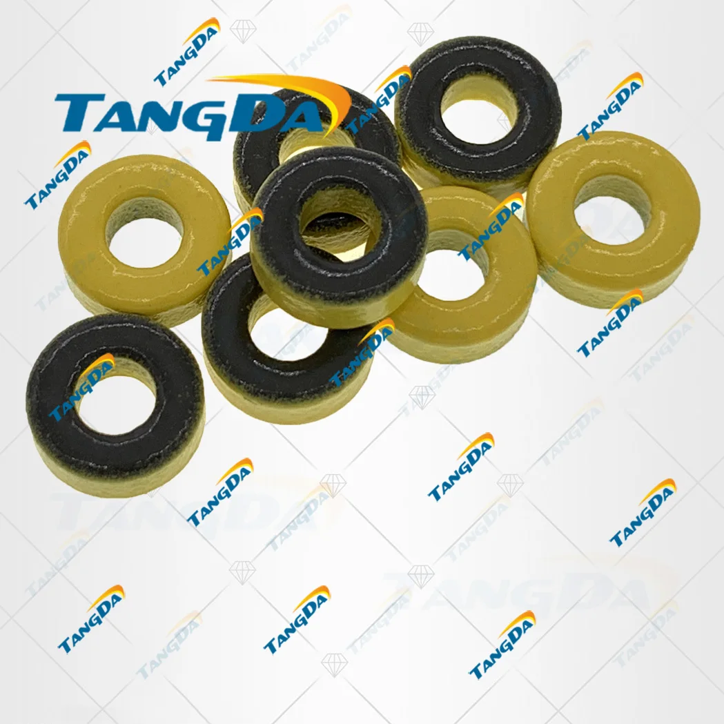 

TANGDA T30 Iron powder cores T30-6 OD*ID*HT 8*3.7*3.5 mm 3.6nH/N2 8.5uo Iron dust core Ferrite Toroid toroidal yellow gray PR