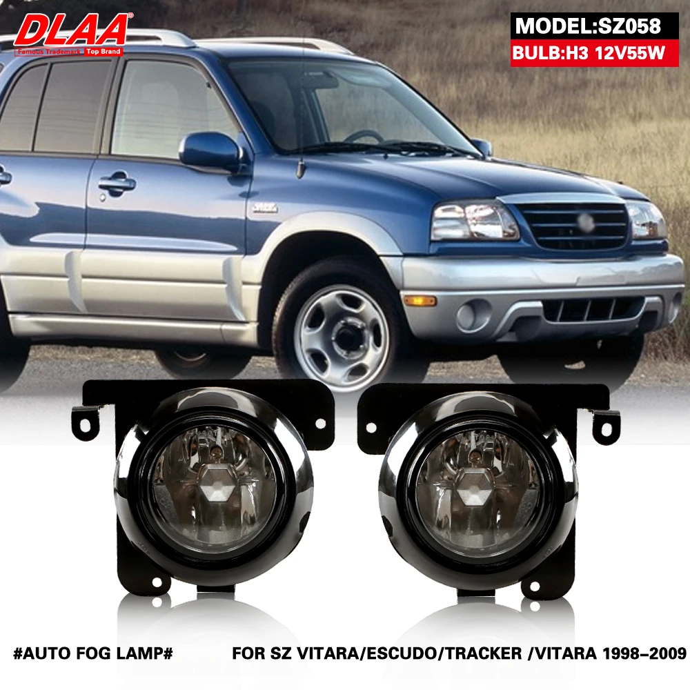 

DLAA для VITARA ESCUDO TRACKER VITARA 1998-2009 Передние противотуманные светильник s автостайлинг точесветильник Противотуманные фары с переключателем-1 пара