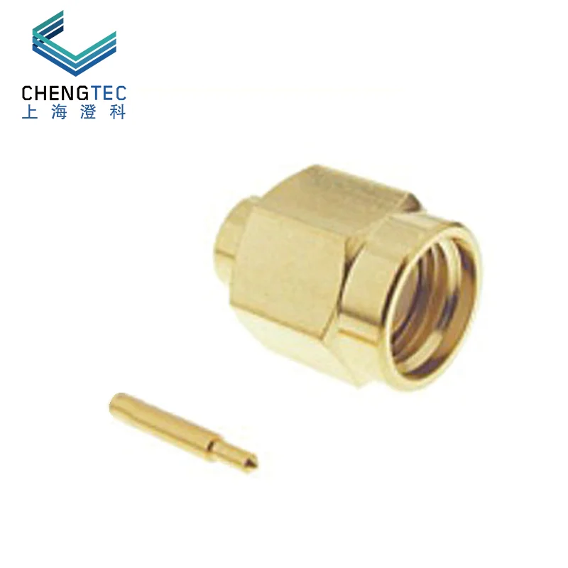 Радиочастотный коннектор Chengtec полу жесткий кабель с разъемом 3 и на кабель|Детали
