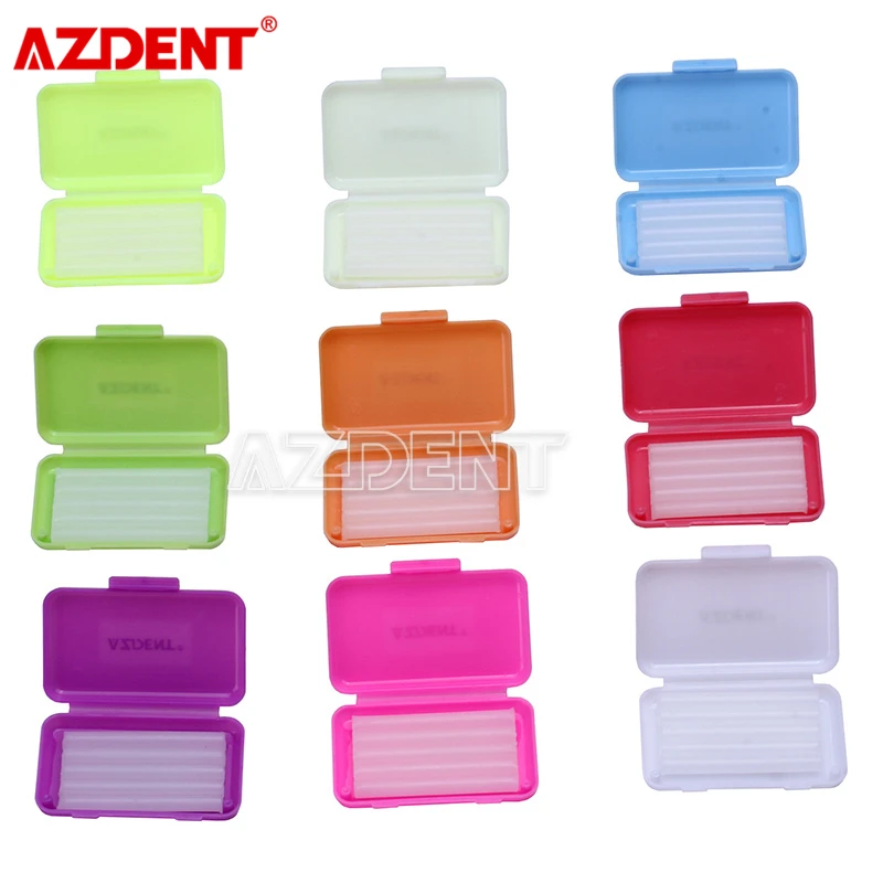 AZDENT 9 коробок стоматологический ортодонтический воск с различными приятными