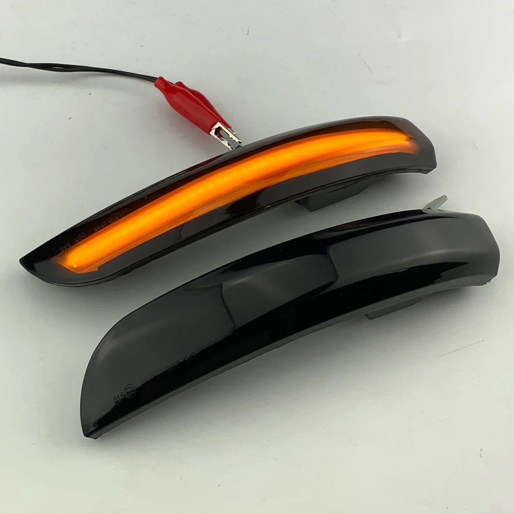 

Car Accessories Dynamic LED Side Rearview Mirror Turn Signal Light Indicator For Ford Escape Kuga II EcoSport 2013-2019