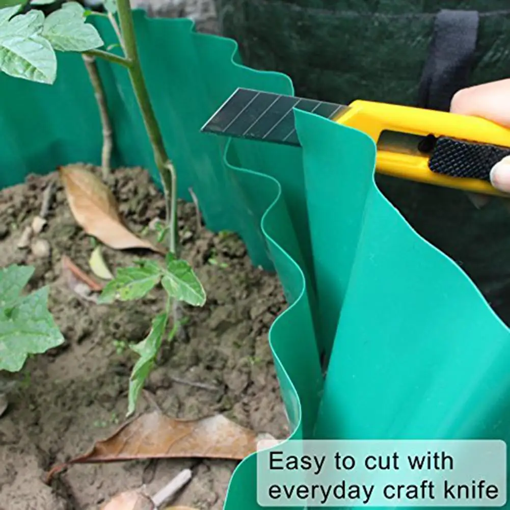 бордюрная лента садовая забор для клумбы Садовый газон пластиковый гибкий путь