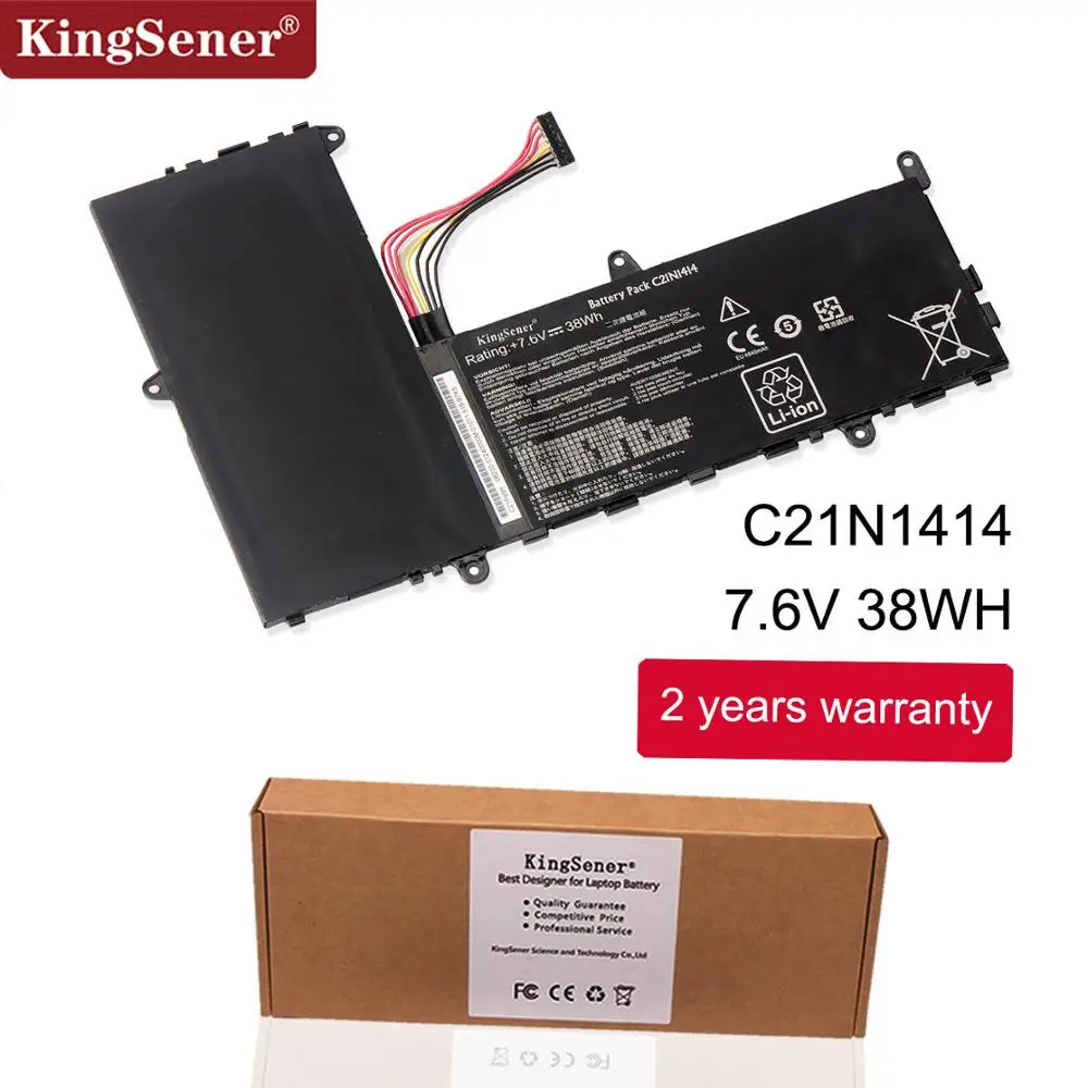 KingSener 7,6 V 38WH C21N1414 Аккумулятор для ноутбука ASUS EeeBook X205T X205TA X205TA-BING-FD015B 11," гарантия 2 года