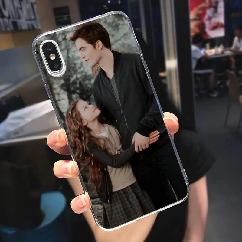 

Movie Twilight Saga pattern Phone Case Transparent soft For iphone 5 5s 5c se 6 6s 7 8 11 12 plus mini x xs xr pro max