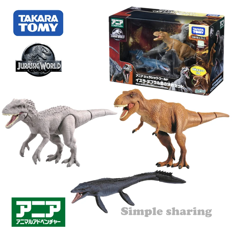 

Takara Tomy Ania Jurassic World Isla Nubral Island Decisive Battle Set
