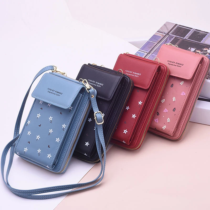 

Women Wallet Shoulder Mini Card Holder Women's Wallet Coin Women Mobile Phone Handbag Money Pockets Storage Bags