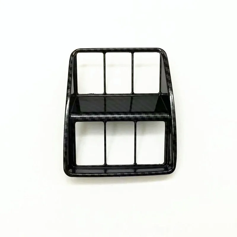 

For Honda CR-V CRV 2017 2018 accessories Car Headlamps Adjustment Switch frame Cover Trim Car styling ABS Carbon fibre 1pcs