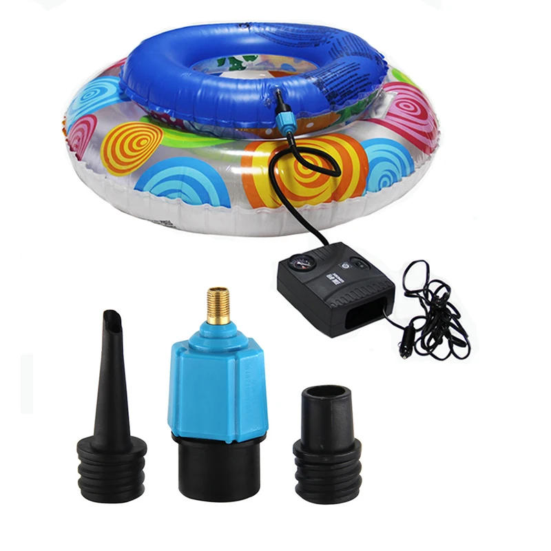 Надувной воздушный насос наконечник переходник резиновый компрессор для лодок