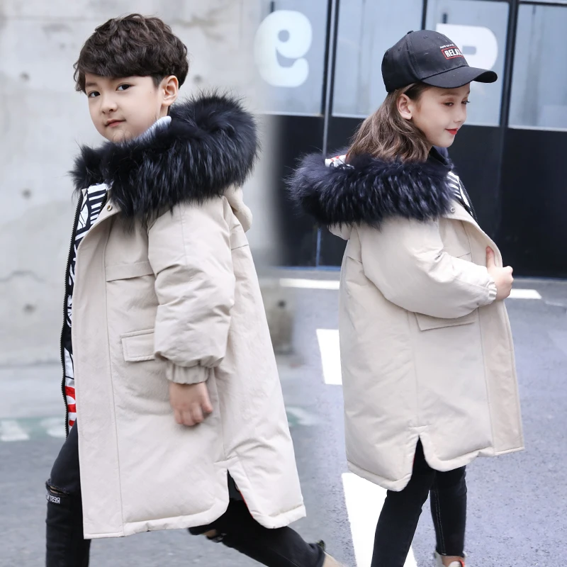 Зимняя куртка детская одежда новая утепленная для мальчиков и девочек средней