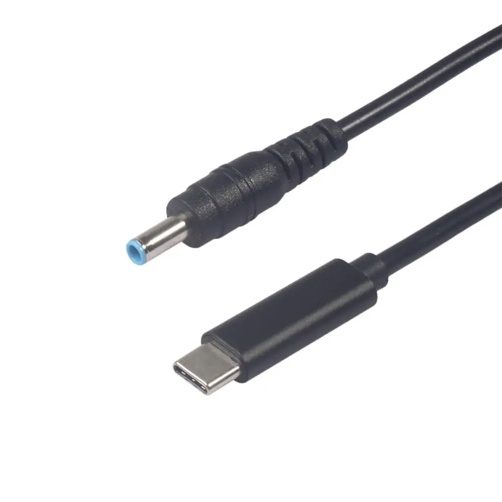 

USB Type C Male PD Charging Cable 4.5mmx3.0mm Plug for PC Laptop DVD
