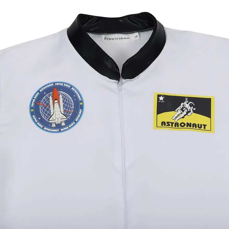 Men/Women Astronaut Suit Space Costume Flight Uniform Adult Spaceman Jumpsuit Halloween Cosplay Costumes Plus Size |