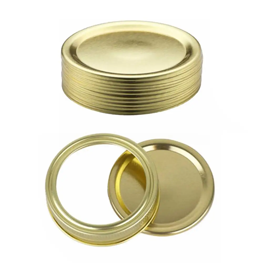 Регулярные рот стеклянная банка с завинчивающейся крышкой крышки полосы