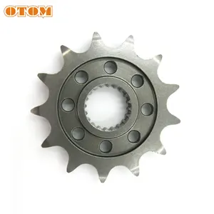 Передняя цепная Звездочка OTOM 13T, запчасти для мотоцикла, эксклюзивная кованая маленькая Звездочка для KAWASAKI KX250F KX450F KX500 Enduro