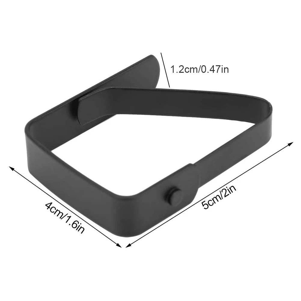 

8PCS Table Cloth Cover Clips Stainless Steel Tablecloth Clamps Wedding Restaurant Promenade Table Cover Holder Stable Clips