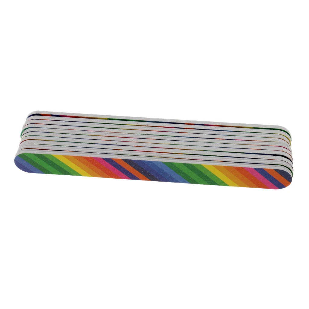 

10pcs Sponge Nail File Buffer Nail Art Polishing Manicure Tool Kit