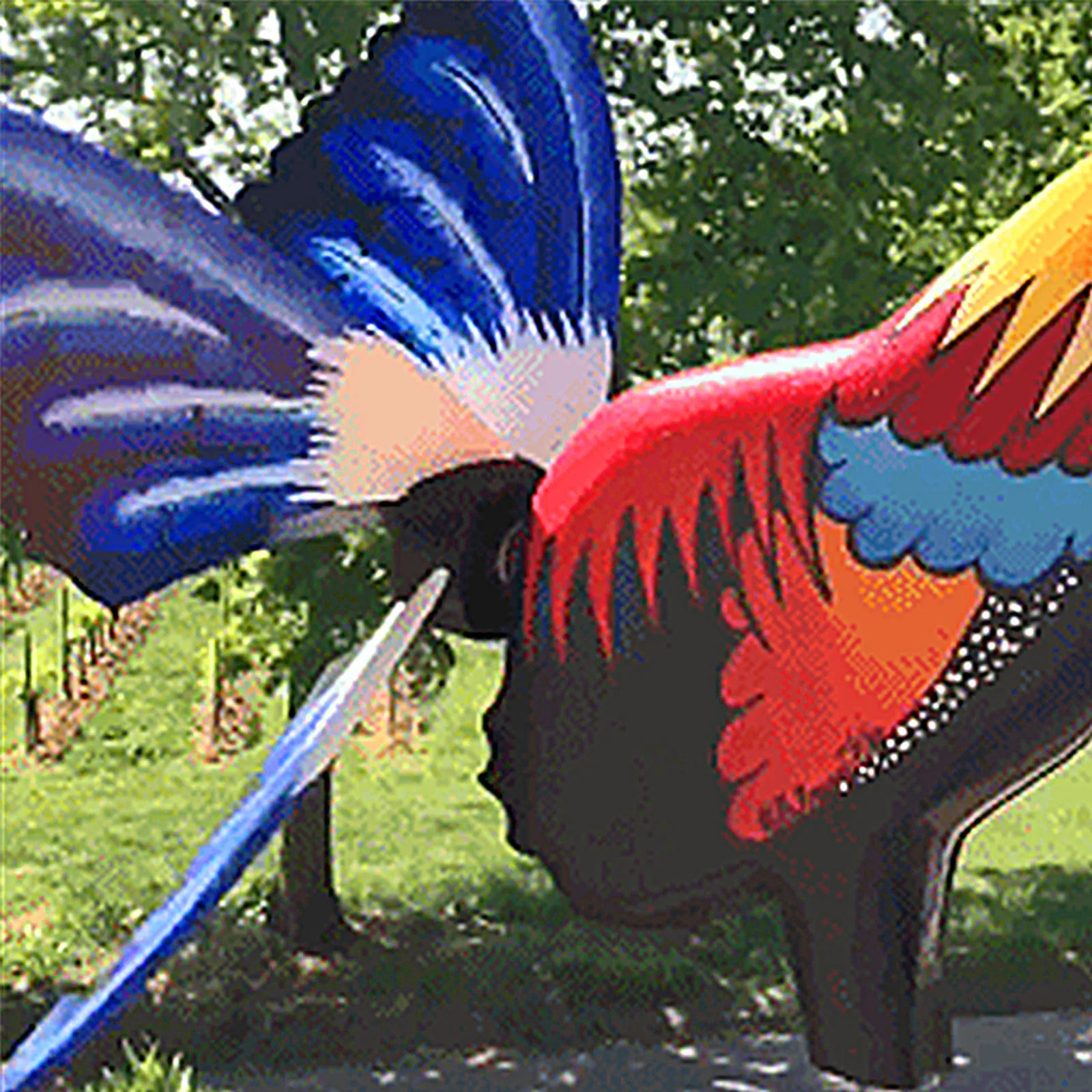 

Garden Decoration Wind Gyro Flying Bird Series Windmill Beatuy Garden Decor #8