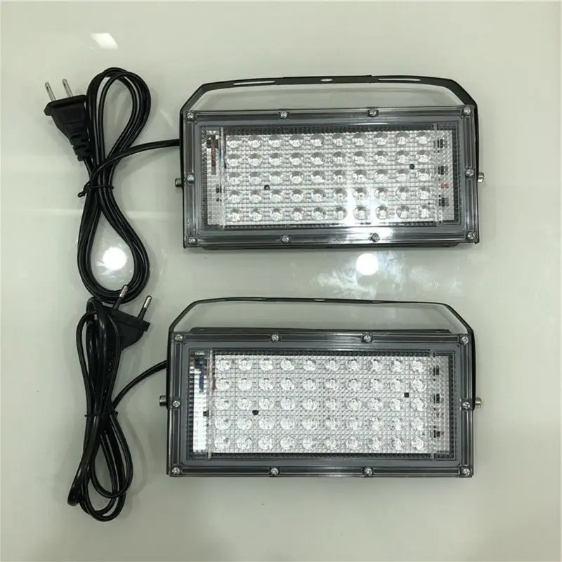 

50W UV lamp UVA Light Ultraviolet LED Flood Light UVA EU US Plug 110V 220V