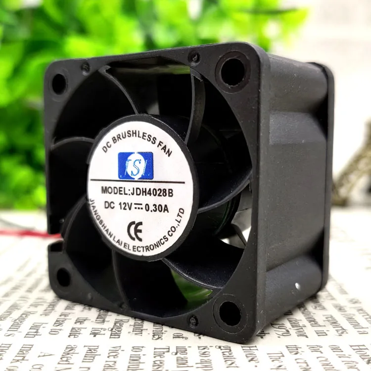

Новый оригинальный JDH4028B 4028 12В 0.30A 4 см двойной шар ультра-тихий охлаждающий вентилятор
