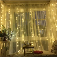 1m 2m led fairy lights curtain icicle led string light christmas decorations for home outdoor wedding party garden decor lights