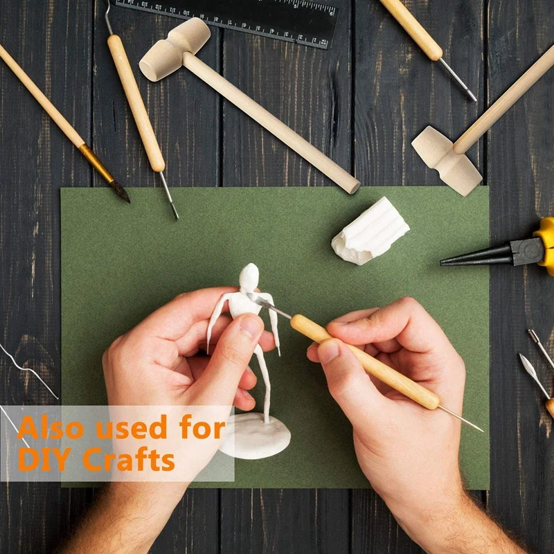 18 штук деревянный Краб Омары молотки морепродукты моллюски молоток твердой