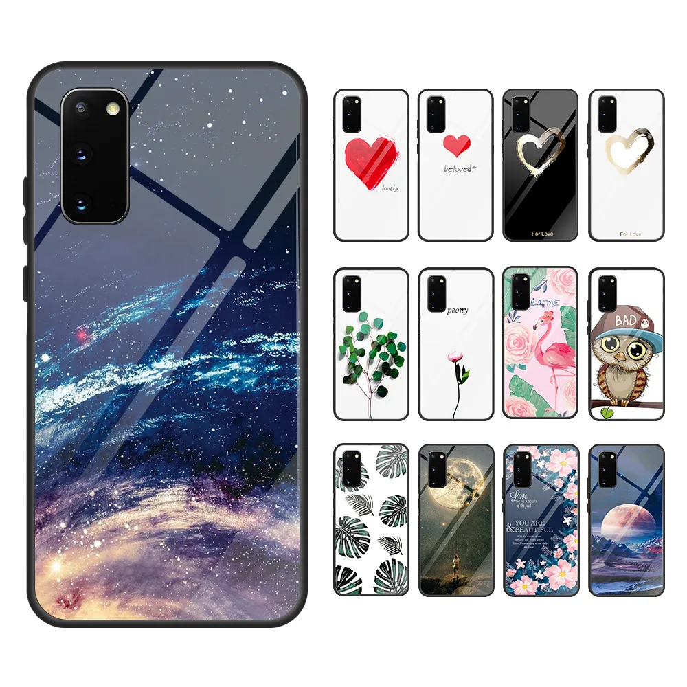 

Case For Samsung Galaxy A 52 72 82 22 32 42 Hard Tempered Glass Phone Cases For Galaxy A 52 72 82 a32 a22 a11 Glasses Protector