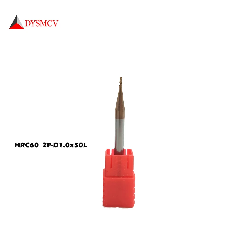 5pcs Discount CNC Lathe Milling Cutter Tools End Mills 1mm 1.5mm HRC60 2F Solid Carbide Spiral Straight Shank Flat EndMills | Инструменты