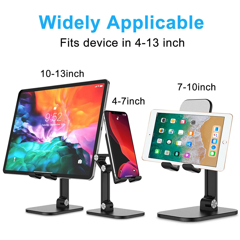 

New Telescopic Folding Smart Phone Tablet Stand Universal Adjustable Foldable Mobile Phone Tablet Desktop Stand Holder Mount