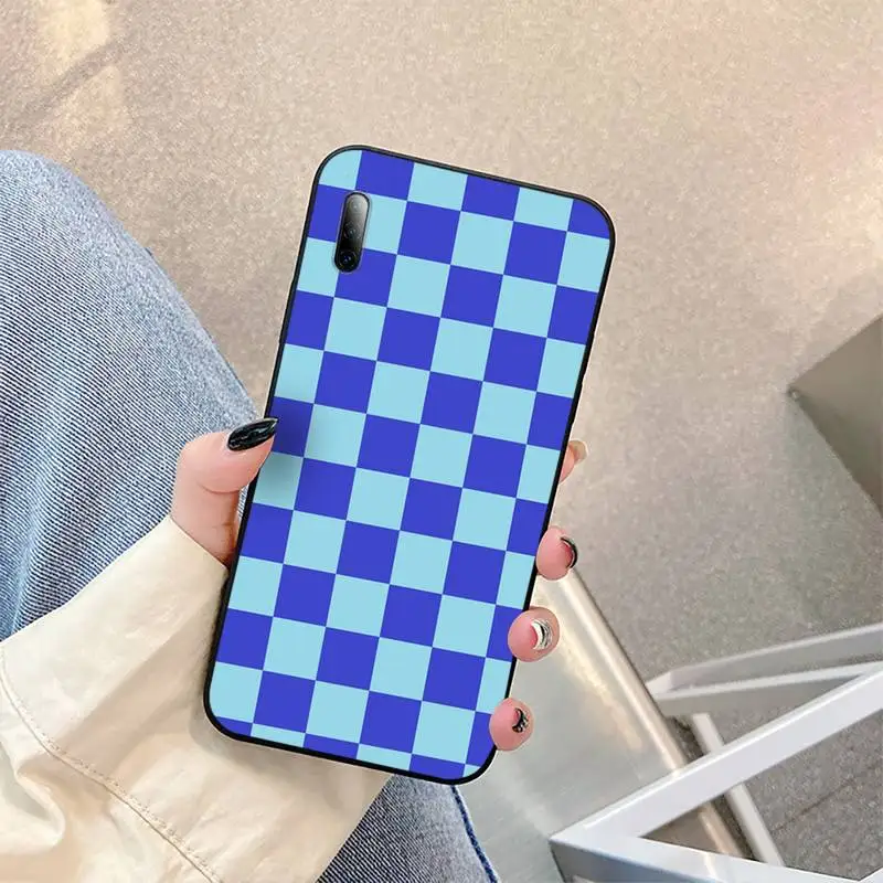 

Checkerboard Plaid Checked Checkered Phone Case For Samsung S Note20 10 2020 S5 21 30 ultra plus A81 Cover Fundas Coque