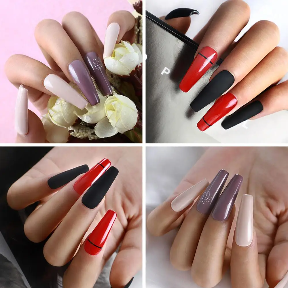 COSCELIA 54 Вт светодиодные лампы набор гель лаков для ногтей инструменты маникюра