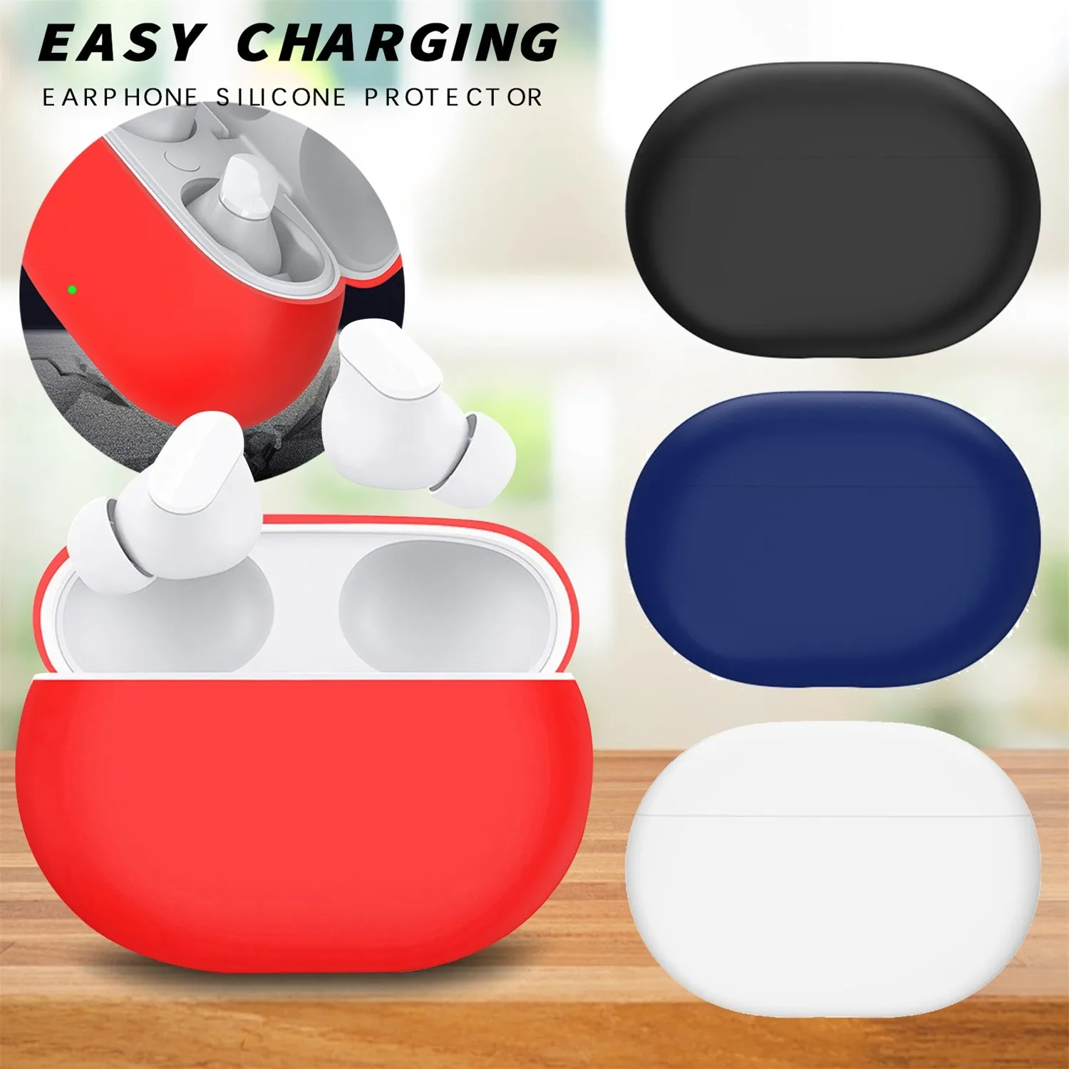 Silicone Prtotective Case For Beats-studio Buds Headset Suitable Bluetooth Protective Cover | Электроника