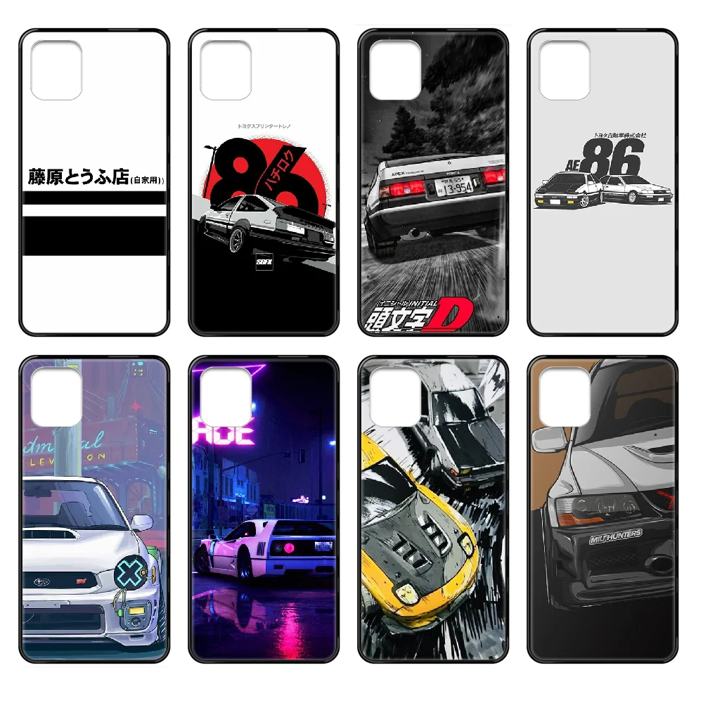 Japan Initial D AE86 аниме JDM чехол для телефона Корпус iphone 4 4s 5 5S SE 5C 6 black funda art bumper fashion shell