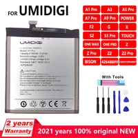 100 original battery for umi umidigi a1 proa3a5 proa7 proa9 propowerf2gxs2s3 protouchone maxz2z2 pro with tools