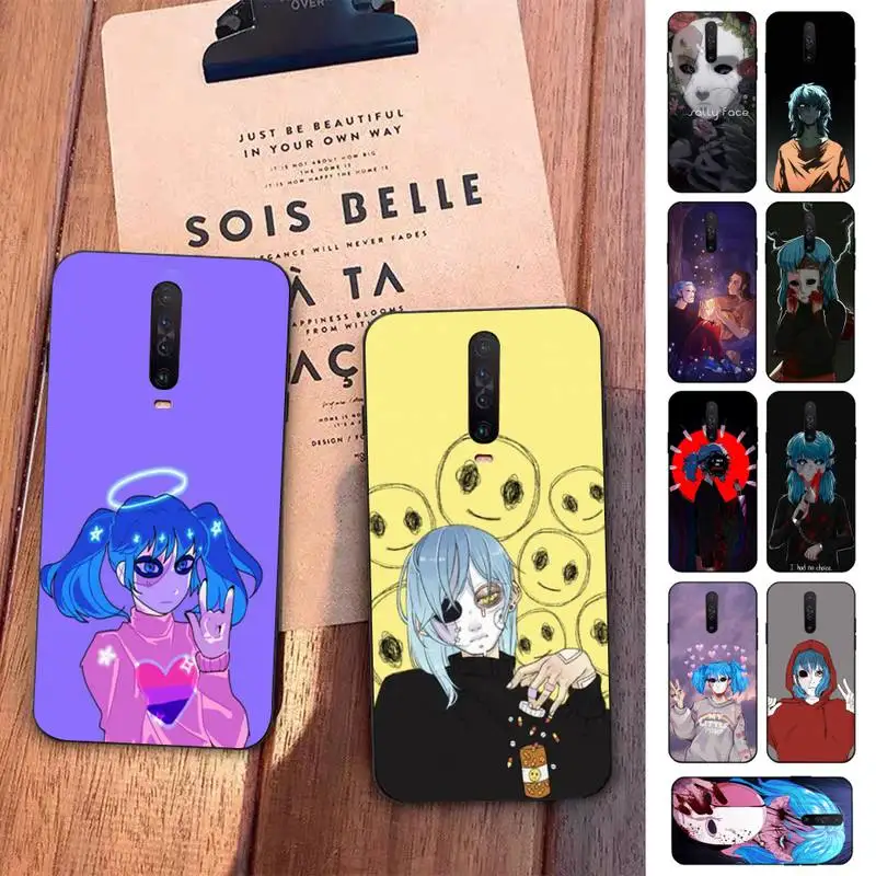

Sally Face Phone Case for Redmi 5 6 7 8 9 A 5plus K20 4X S2 GO 6 K30 pro