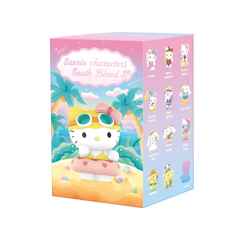 

Original POP MART Cute Cat South China Sea Island Series Blind Box Toys Doll Random One Cute Anime Figure Gift Free Shipping