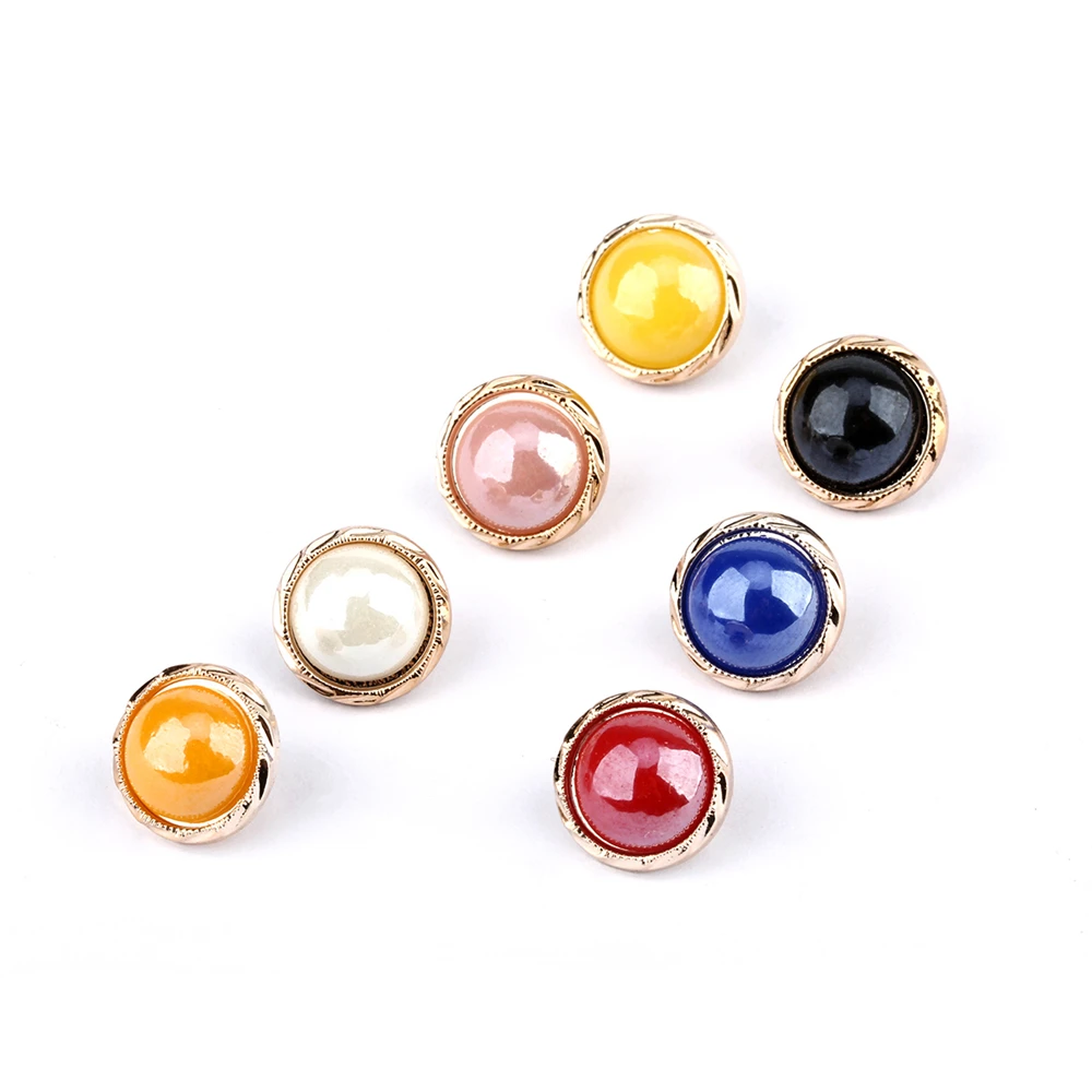 Жемчужные пуговицы 1000 шт./лот пластиковый хвостовик для одежды аксессуары шитья