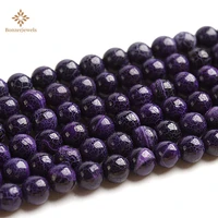 beads natural stone purple cracked fire dragon veins agates quartz wholesale for jewelry making diy charm bracelets 6810mm