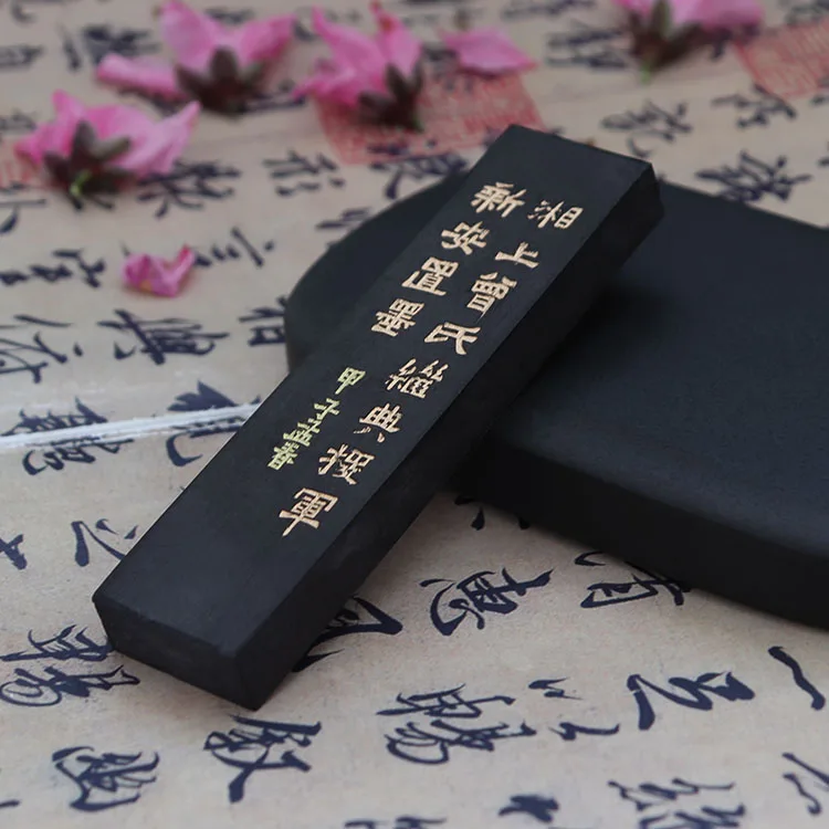 Chinese Painting Ink Stick Solid ink Lao Hukaiwen Song Yan pine-soot Ink Stick Chinese calligraphy ink Hui Mo Ink Block