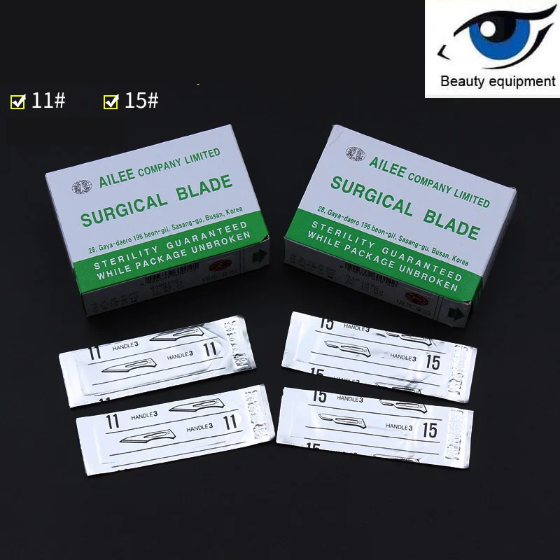 Южная Корея импортирует Aili AILEE лезвие из углеродистой стали Стерильная