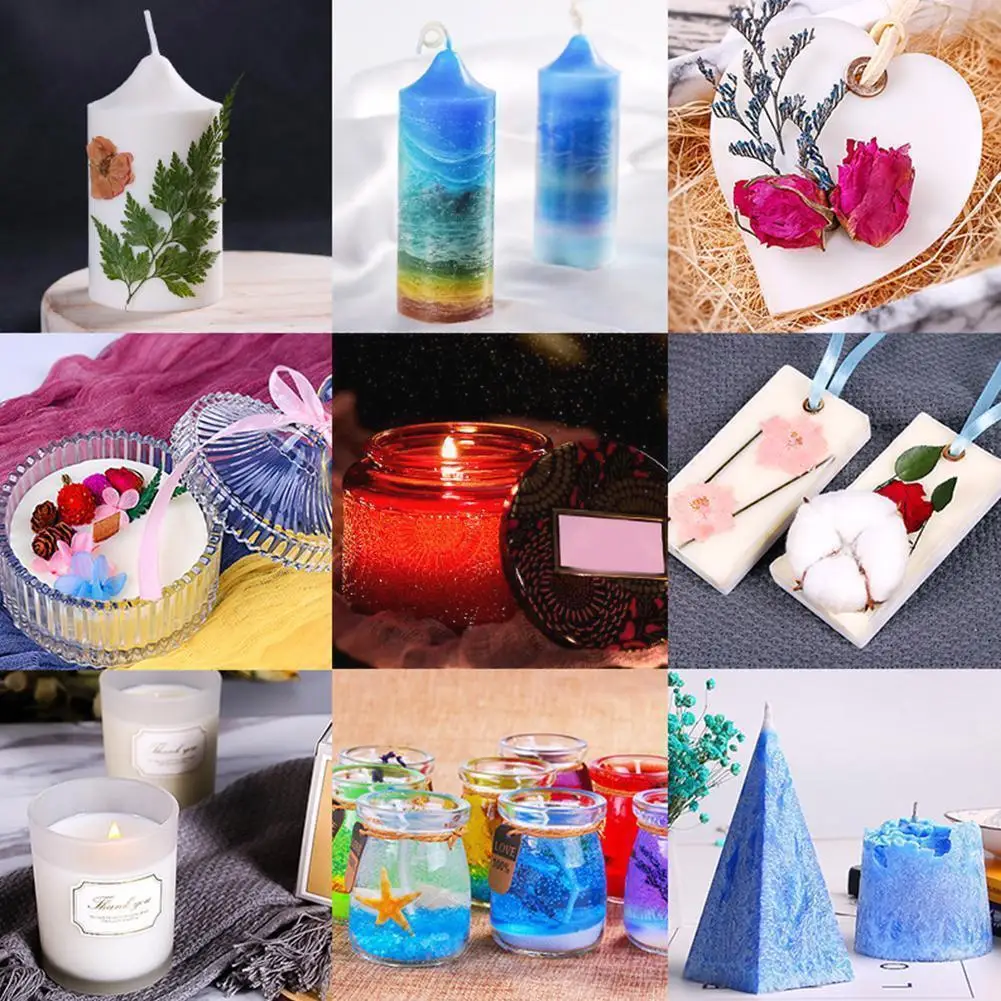 

Натуральный Соевый Воск для изготовления свечей «сделай сам», вощеные свечи, фитили, материал ручной работы, Подарочный воск для свечей 100 г