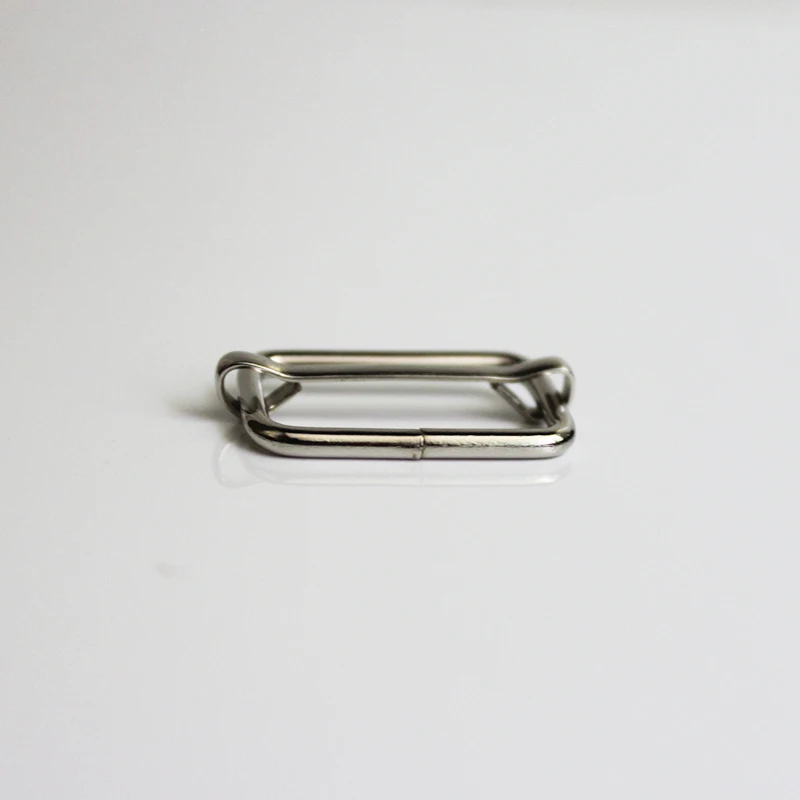 50 шт./упак. металла шлепанцы без задника с открытыми пальцами Tri скользит провод