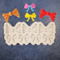 new lace exquisite bow fondant cake silicone mold chocolate mold diy baking decoration tool