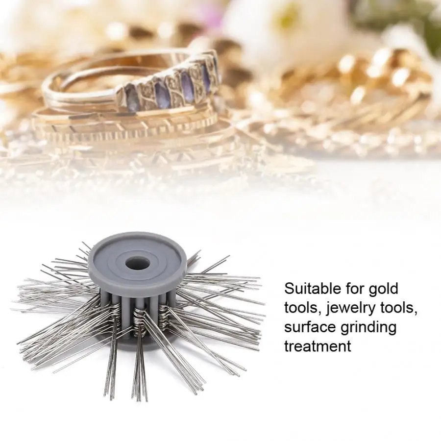 Щетки для текстурирования и полировки ювелирных изделий металлическая
