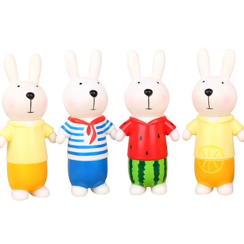 Креативная симпатичная виниловая Копилка в форме кролика копилка для денег