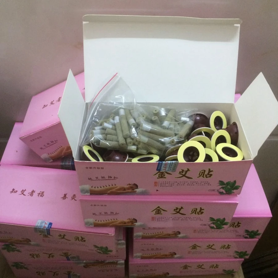 

Moxibustion Stick Smokeless Roll Self-adhesive Moxa Chinese medical acupuncture points massage sticker