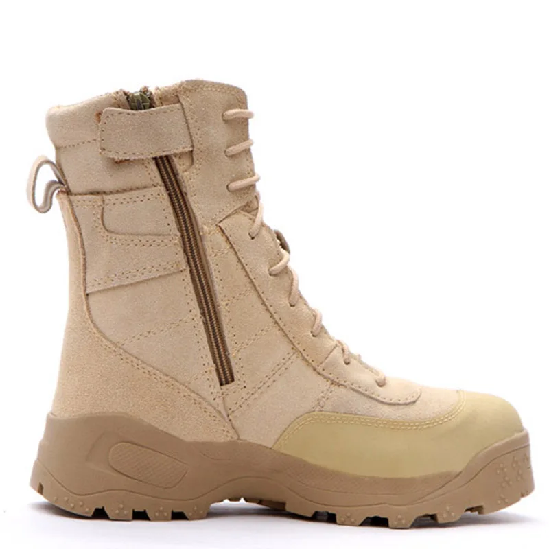 Мужские пустынные армейские ботинки дышащие боевые для путешествий тактические